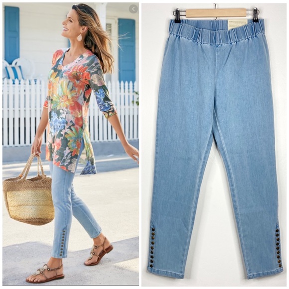 Metro Ankle Denim Leggings 